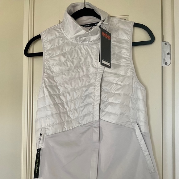 Nike Thermore Quilted Mock Neck Running Vest SMALL - Picture 9 of 13